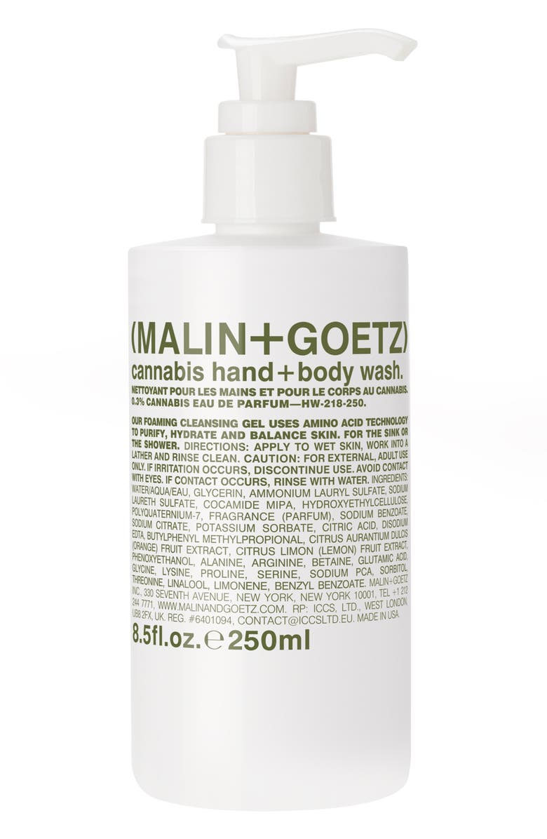 MALIN+GOETZ Cannabis Hand & Body Wash, Main, color, 