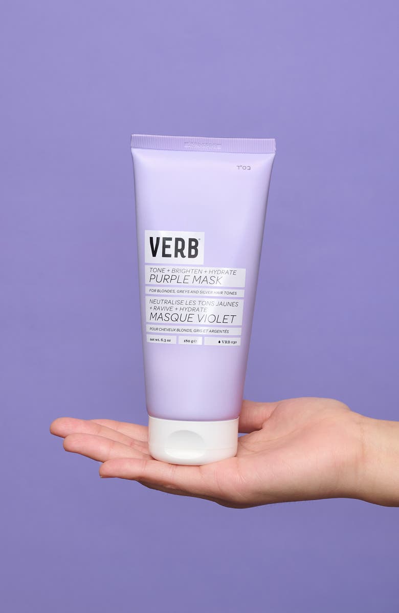 Verb Purple Toning & Hydrating Hair Mask, Alternate, color, 