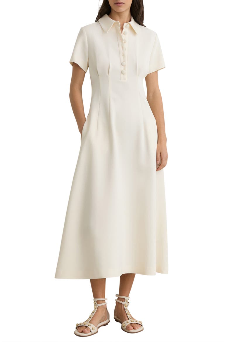 cream shirt dress womens Buy Mint Velvet Cream Pleated Maxi Shirt Dress from Next USA