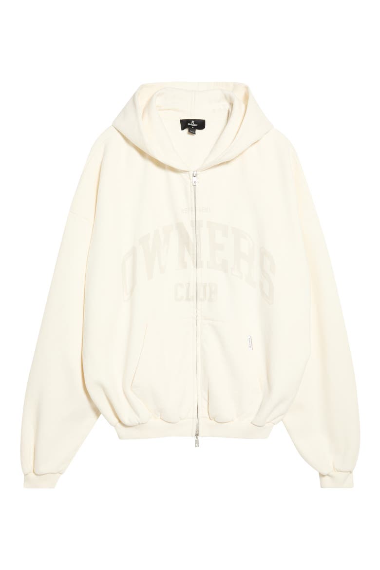 Owners Club Zip Hoodie, Main, color, CHALK