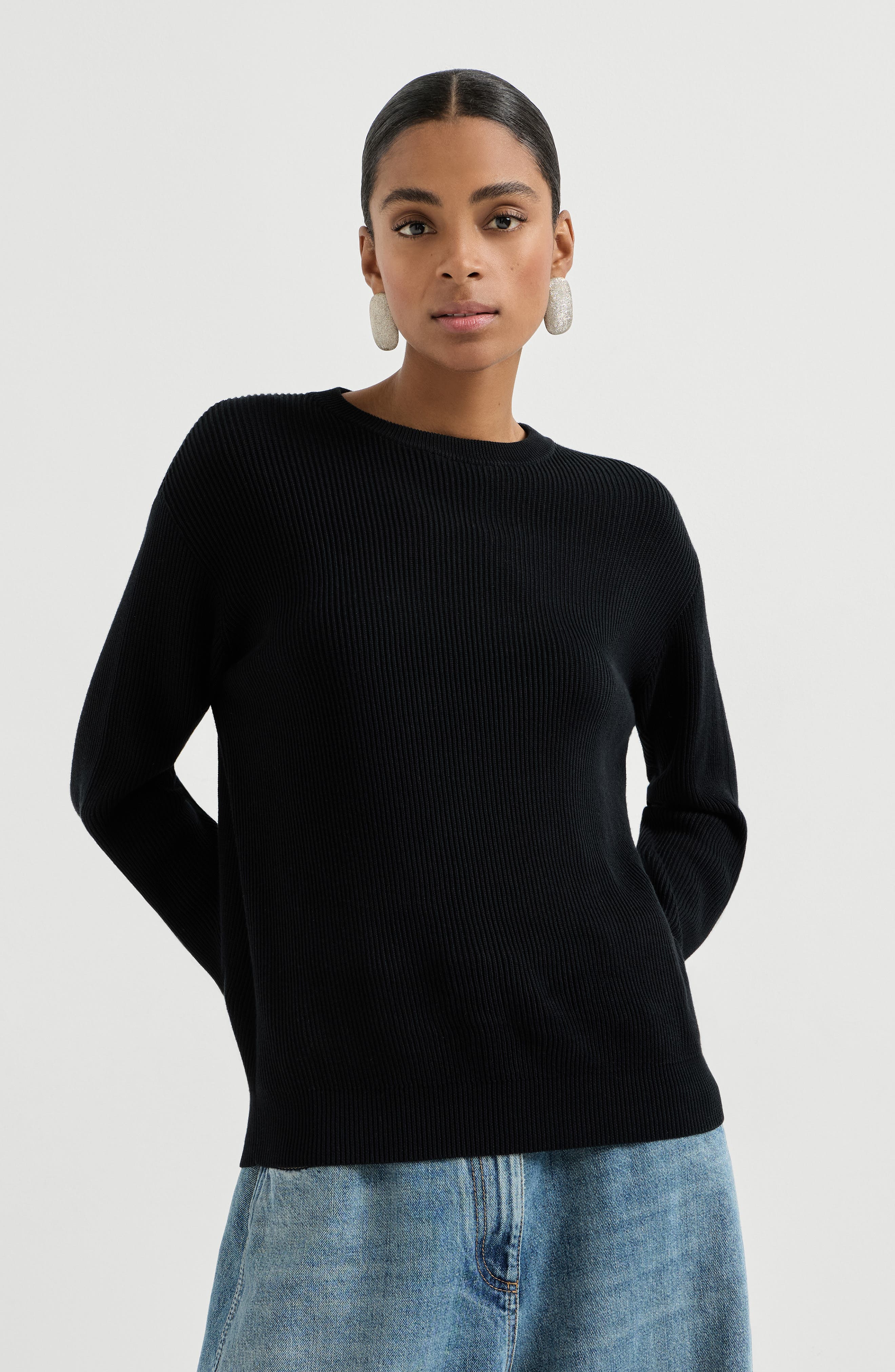 Cotton sweater