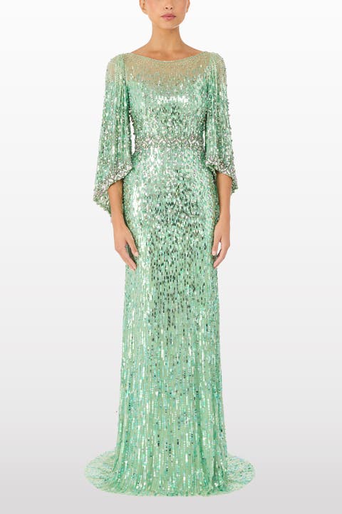 Ines Sequin-Embellished Dress