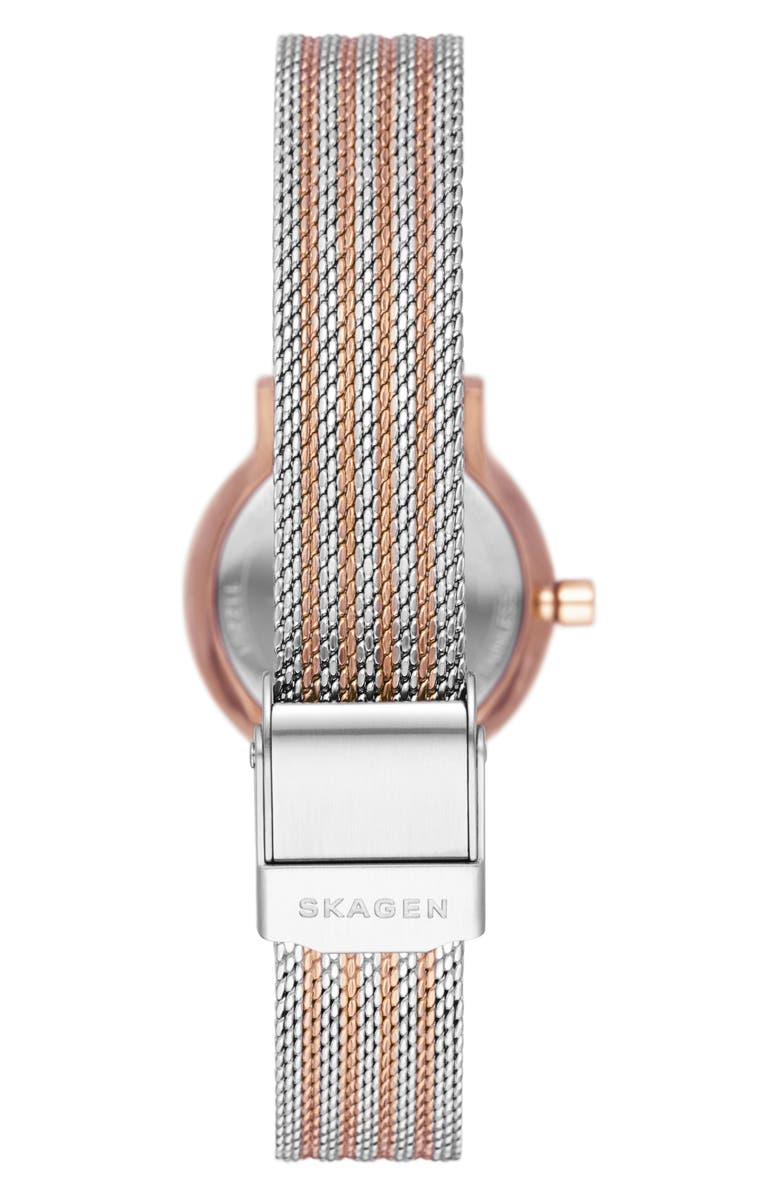 Skagen Grenen Lille Two-Tone Mesh Strap Watch, 26mm, Alternate, color, 