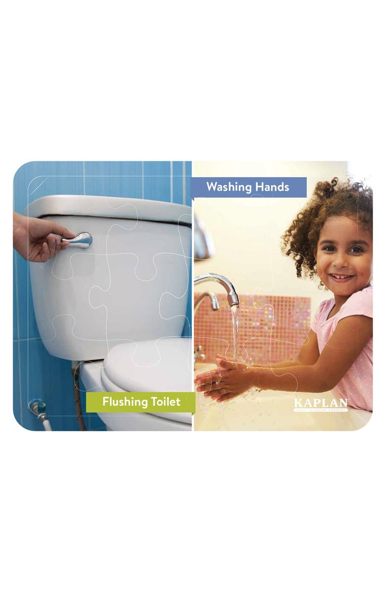 Kaplan Early Learning Company Life Skills and Good Practices Puzzles - Set of 6, Alternate, color, Multicolored