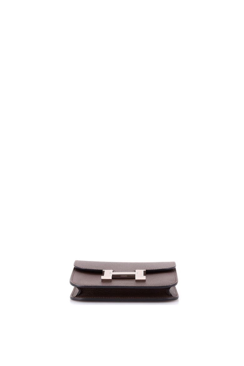 Constance Slim Wallet Epsom, Alternate, color, Ecorce