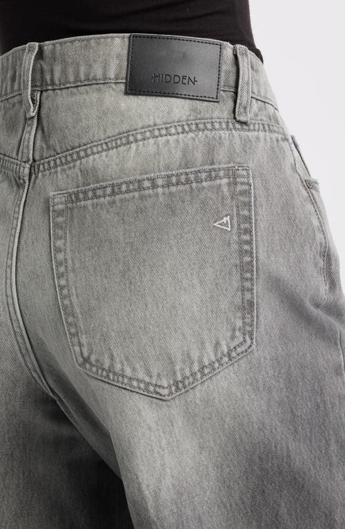 Hidden Jeans Oversize Baggy Wide Leg Jeans In Gray