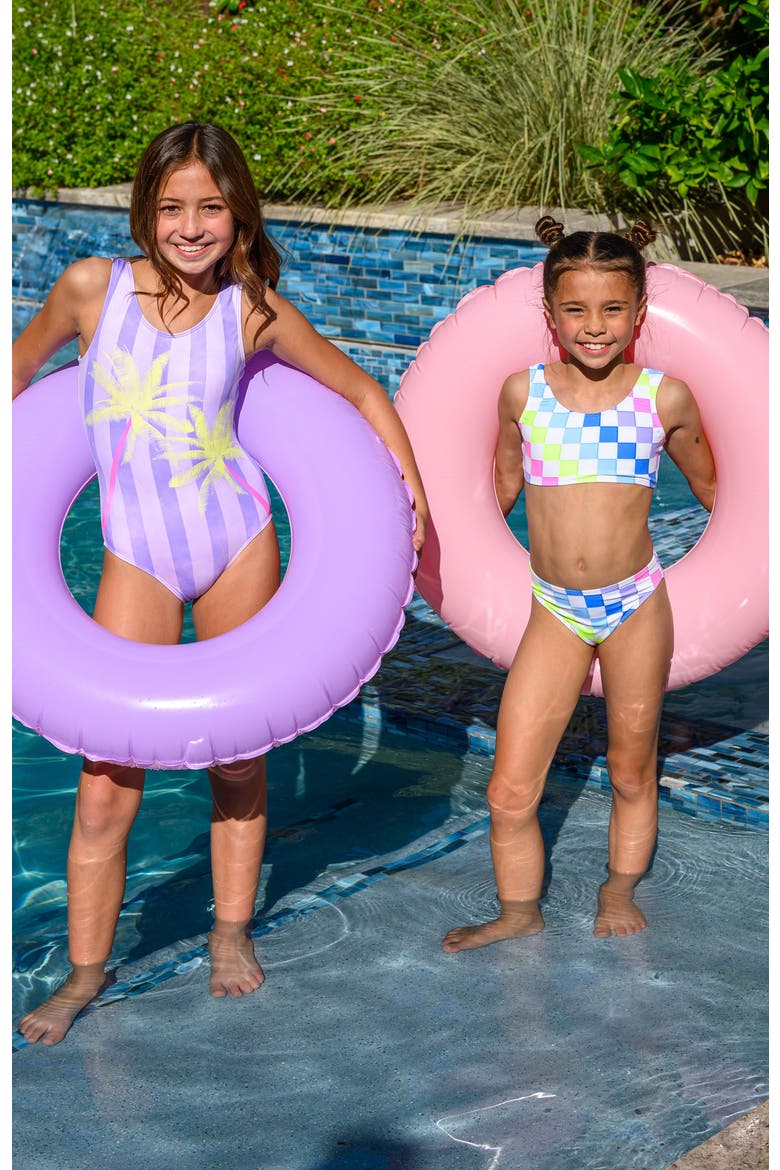 Palm Springs One Piece Swimsuit, Alternate, color, Palm Springs