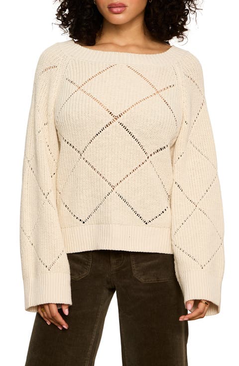 Diamond Stitch Sweater