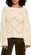 Sanctuary Diamond Stitch Sweater