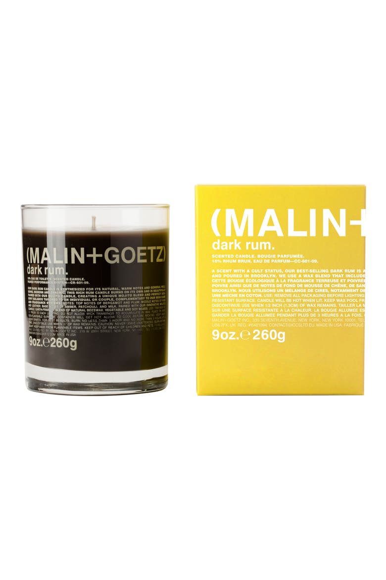 Dark Rum Scented Candle, Main, color, DARK RUM