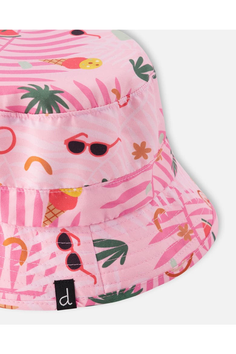 Wide Brim Beach Beach Hat, Alternate, color, Beach Print Rose