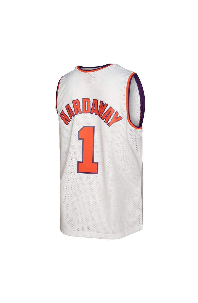Mitchell & Ness Men's Mitchell & Ness Penny Hardaway White Phoenix Suns 2001/02 Hardwood Classics Swingman Jersey, Alternate, color, 