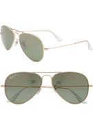 Ray-Ban Aviator 55mm Sunglasses