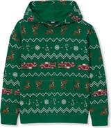 Lands' End Boys Graphic Hoodie