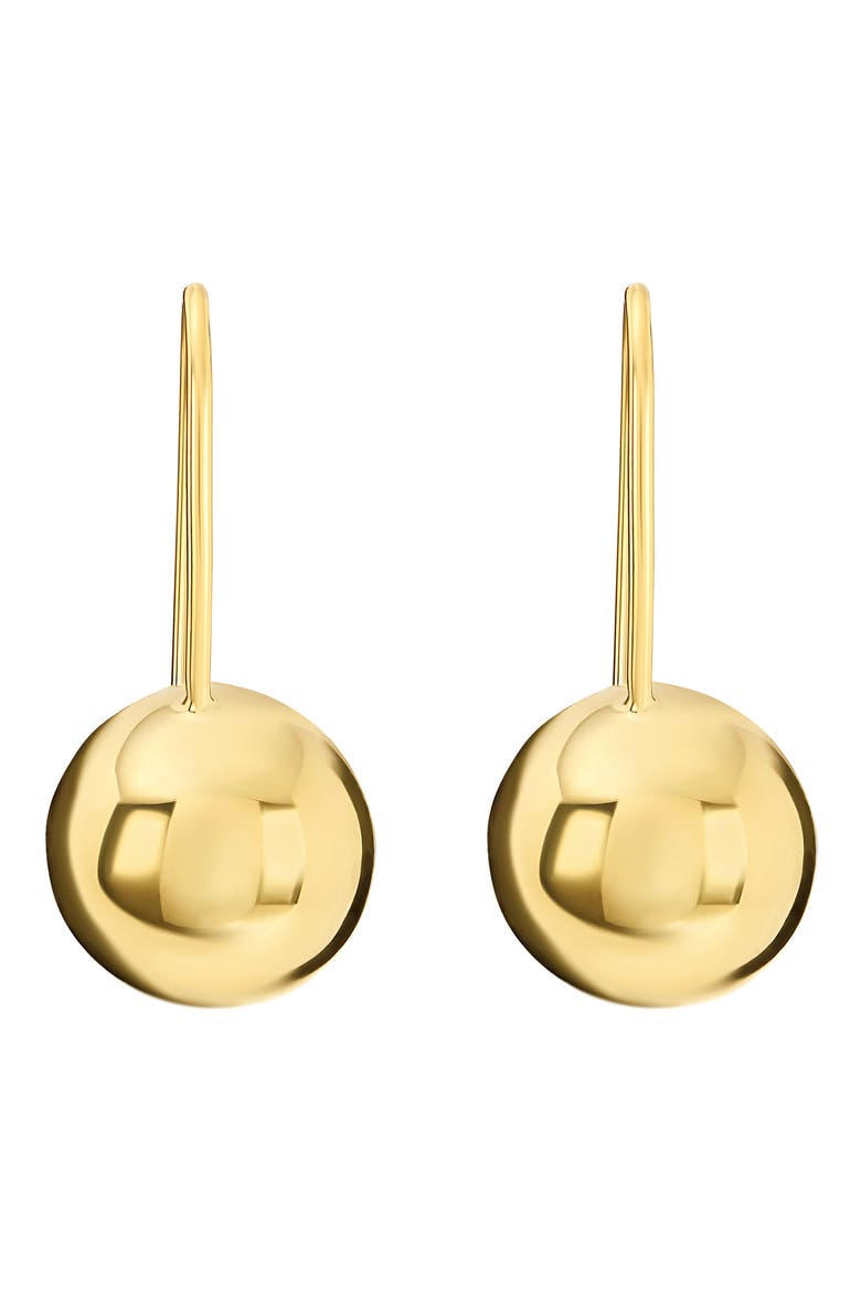 Ball Drop Hoop Earrings video
