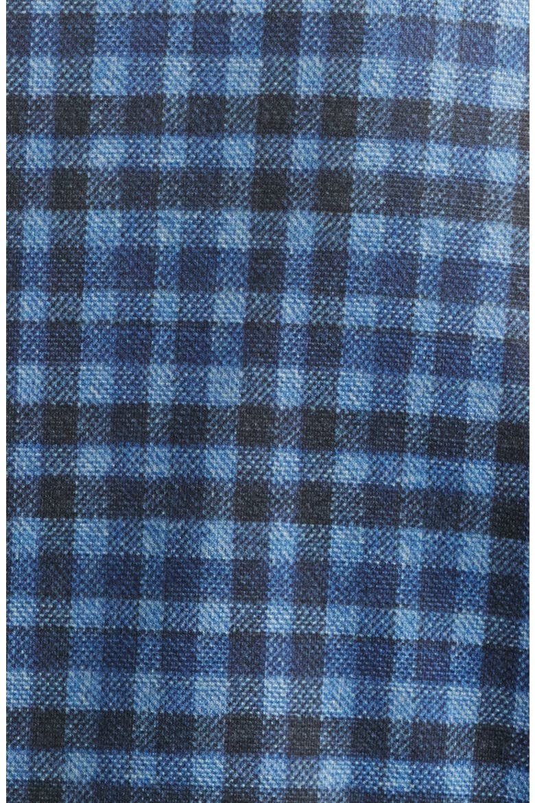 Blue Check Knit Sport Coat, Alternate, color, BLUE