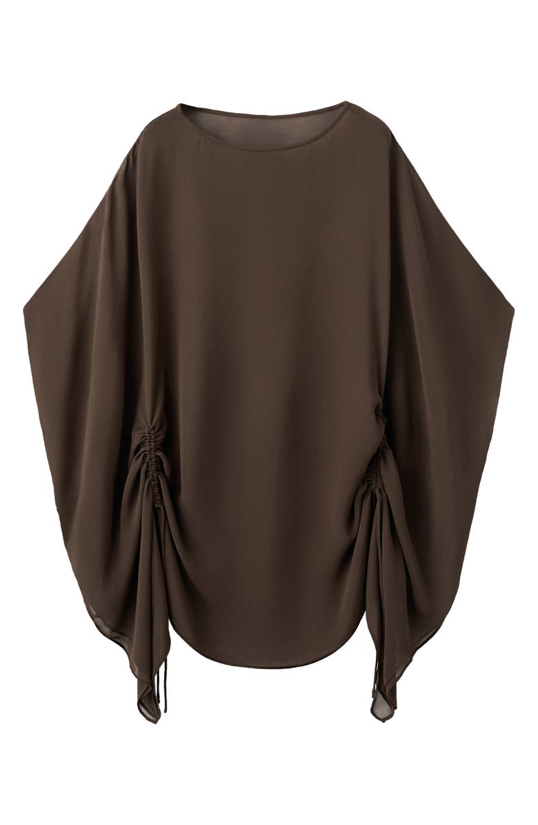 MANGO Ruched Caftan, Main, color,