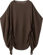MANGO Ruched Caftan