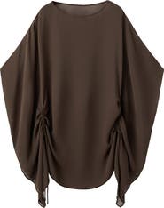MANGO Ruched Caftan