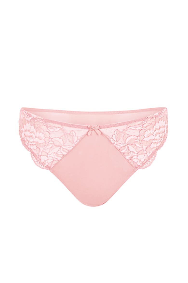 Chelsi Brazilian Panties, Main, color, Light pink