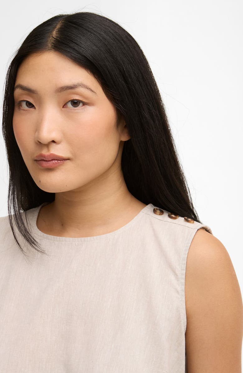 Barbour Gabby Linen Blend Maxi Skirt, Alternate, color, Mist