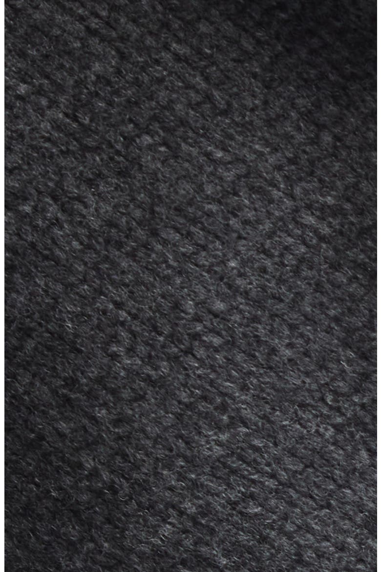 Queens Guard Wool & Cashmere Scarf, Alternate, color, ANTHRACITE
