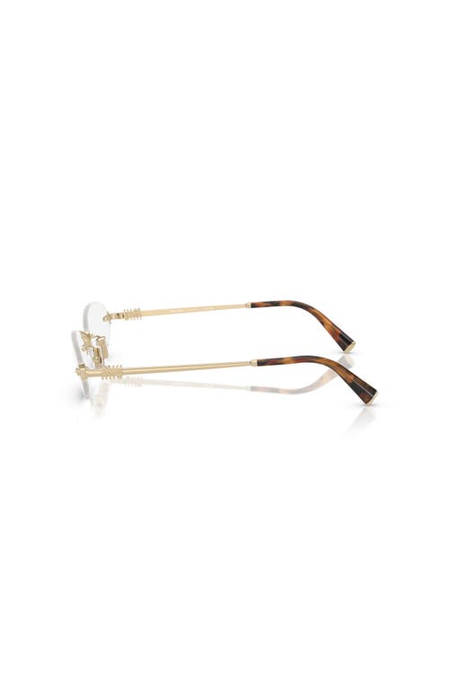 Miu Miu 51mm Oval Optical Glasses