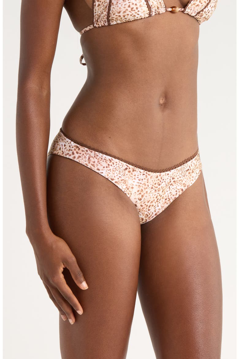Decorative High Cut Bikini Bottoms, Alternate, color, WILD SKIES