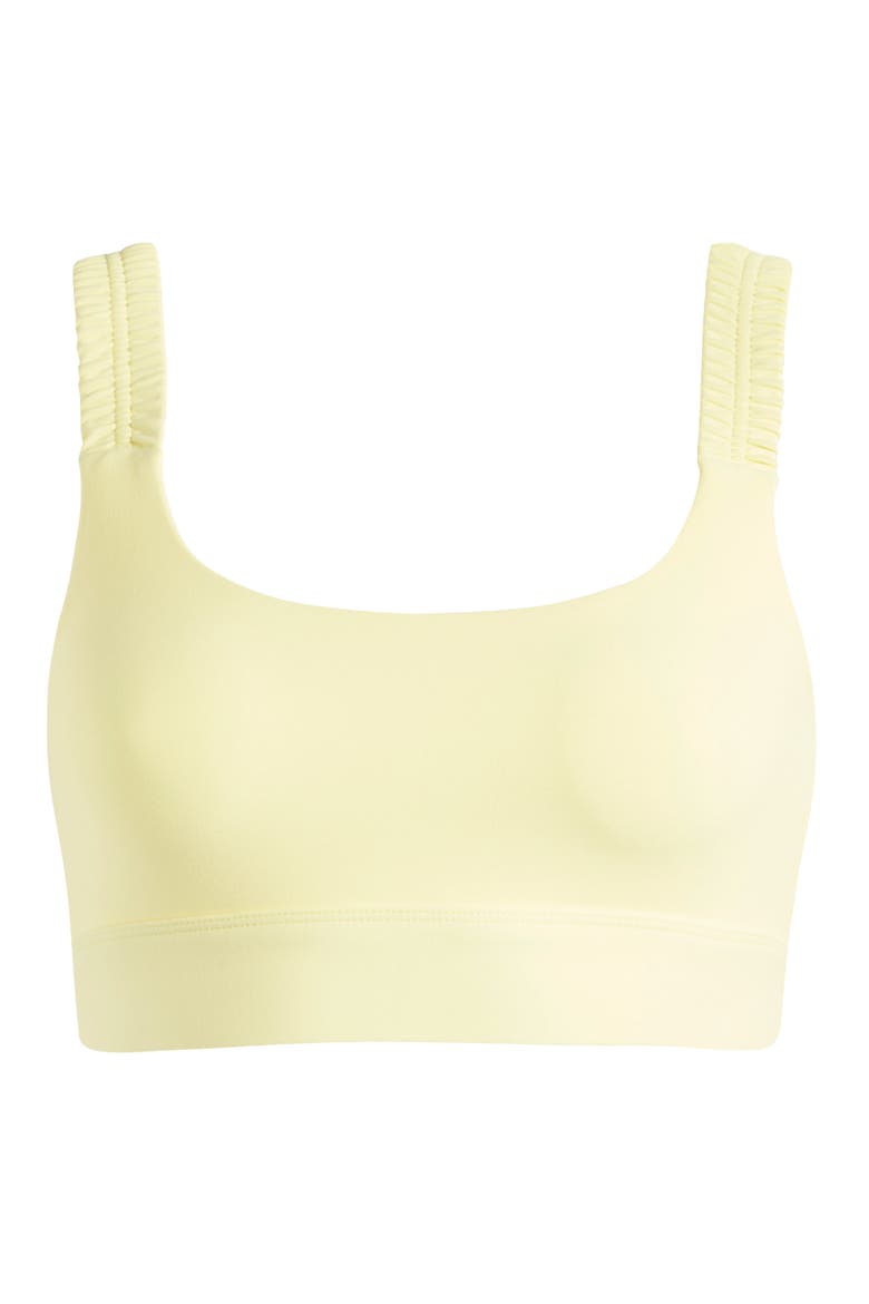Kudos Sports Bra, Alternate, color, LEMON