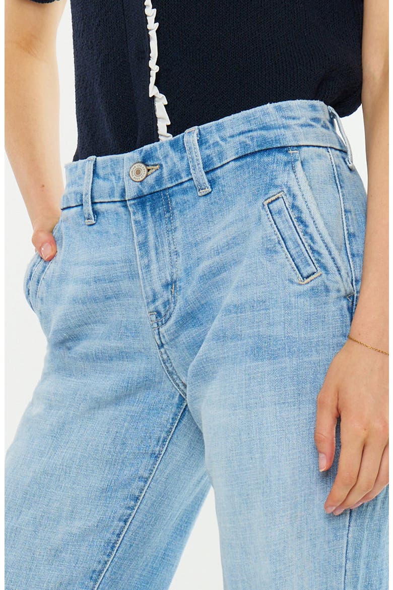Azalea Low Rise Bootcut Jeans, Alternate, color, Medium Light