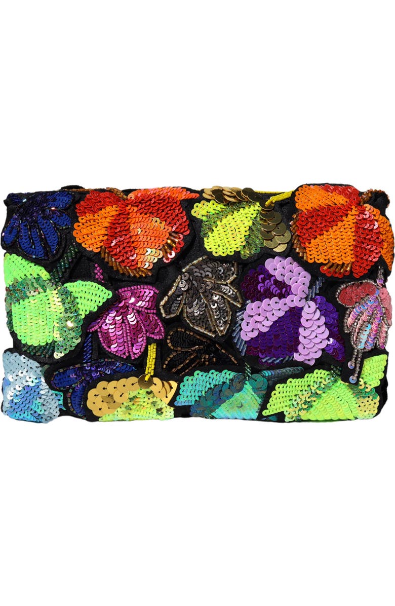 Simitri Aurelia Clutch, Main, color, Neon