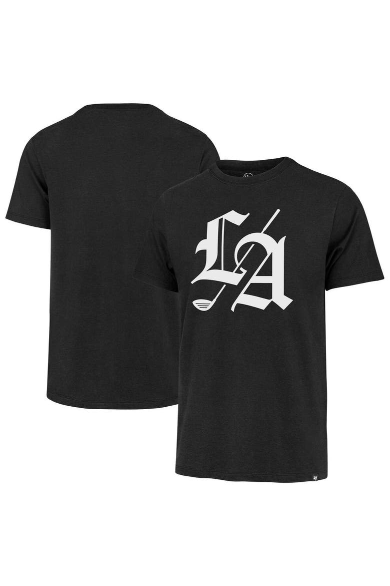 Men's '47  Black TGL Los Angeles Golf Club Franklin T-Shirt, Main, color, Black