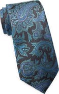 Ted Baker London Culpeper Twill Paisley Silk Blend Tie