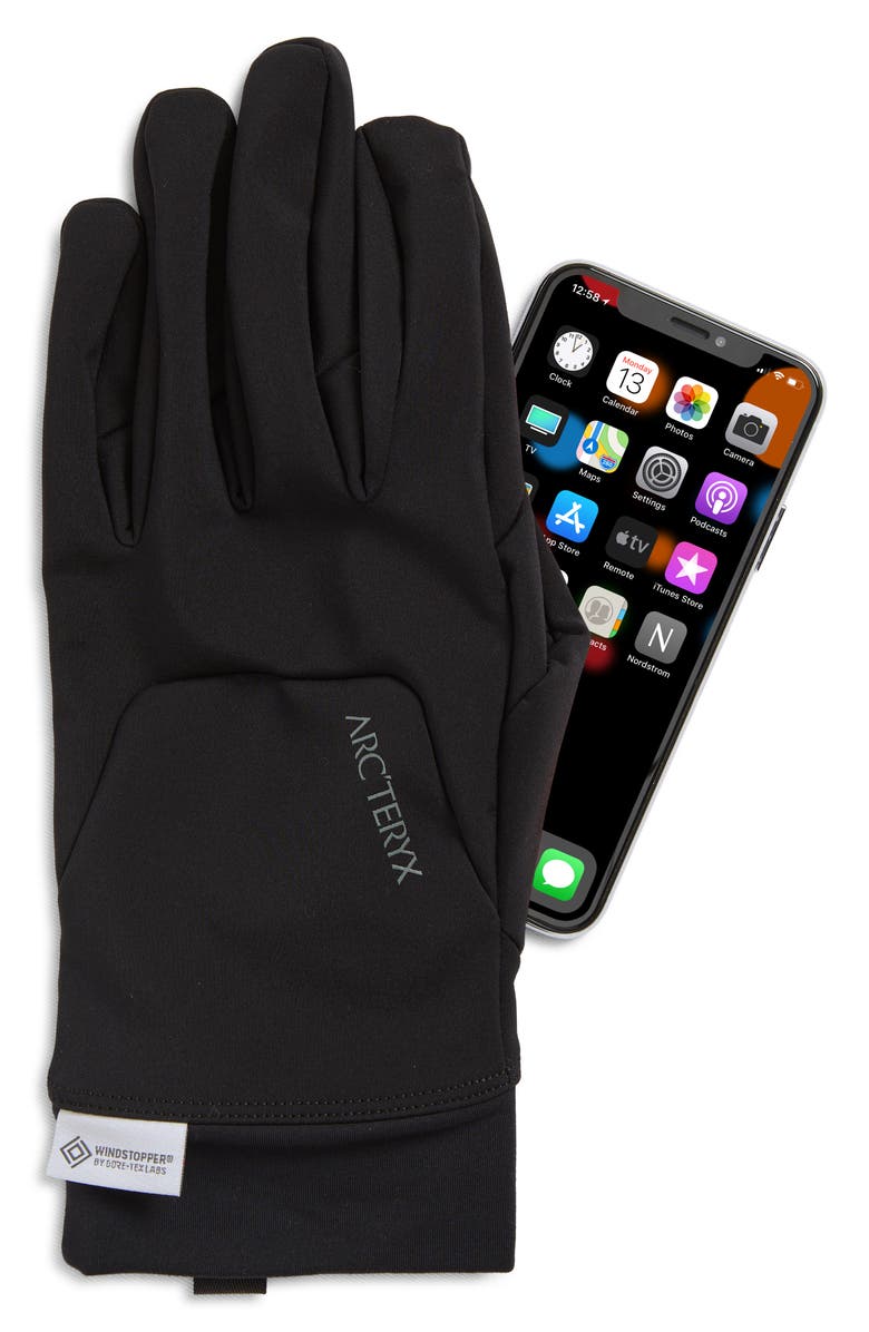 Arc'teryx Venta Gore-Tex<sup>®</sup> Gloves, Alternate, color, Black