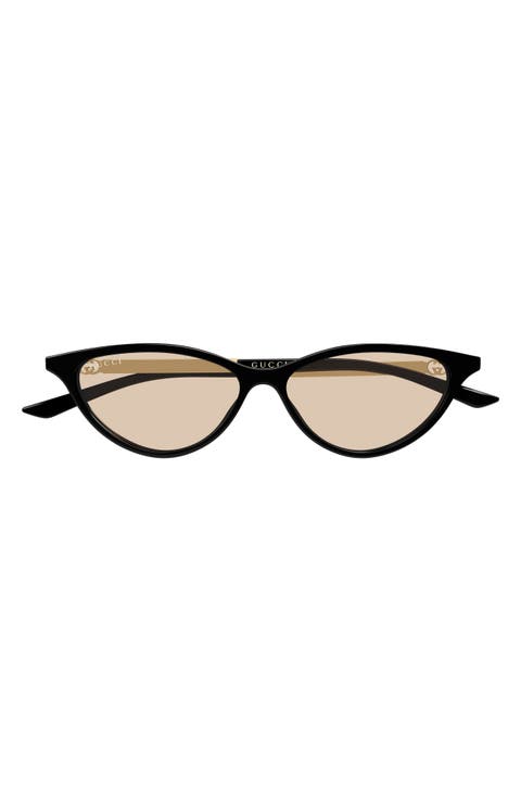 GG2211S 54mm Polarized Gradient Cat Eye Sunglasses
