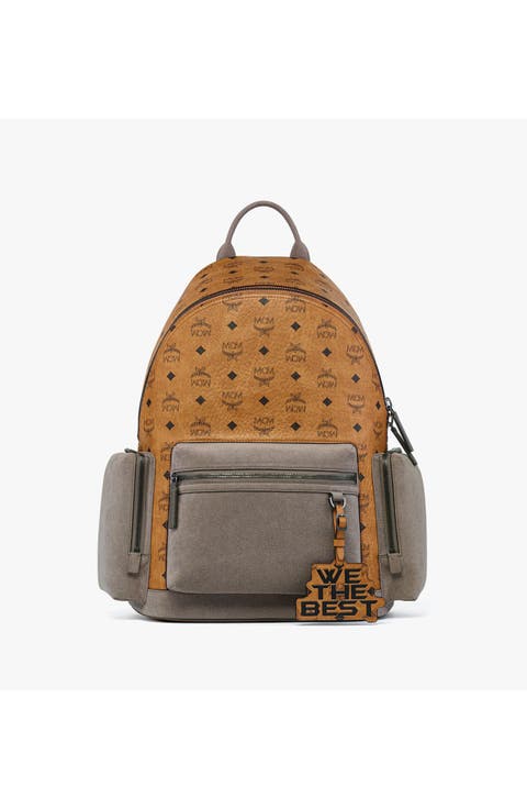 x We The Best Stark Backpack in Visetos and Suede