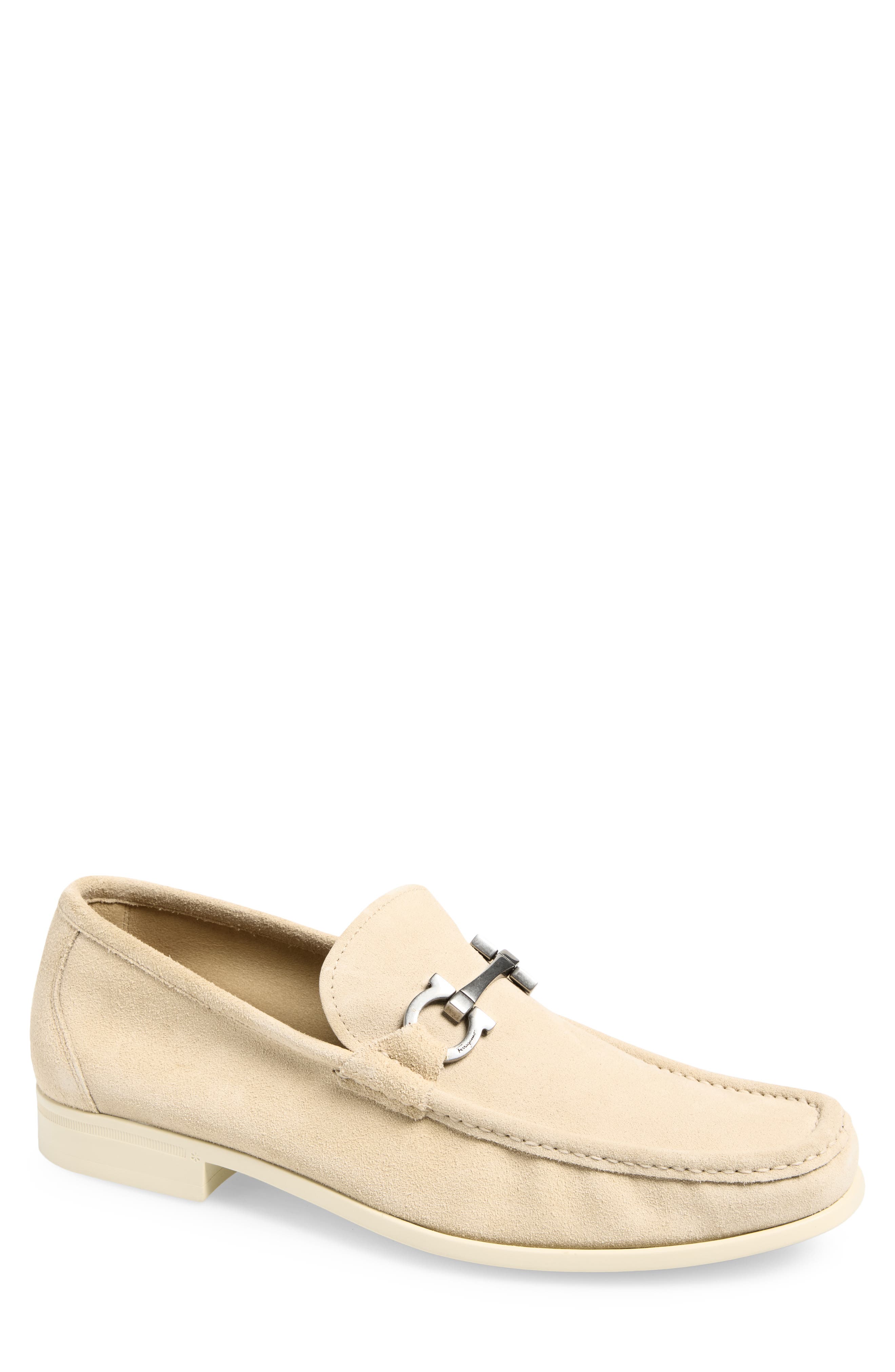 Grandioso Double Gancio Bit Loafer, Main, color, ECRU BISCOTTO 00629