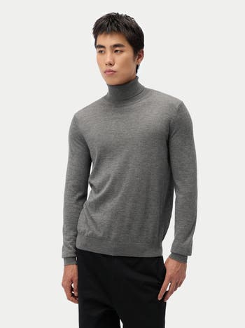 GOBI Mongolian Cashmere Cashmere-Silk Turtleneck Sweater Nordstrom