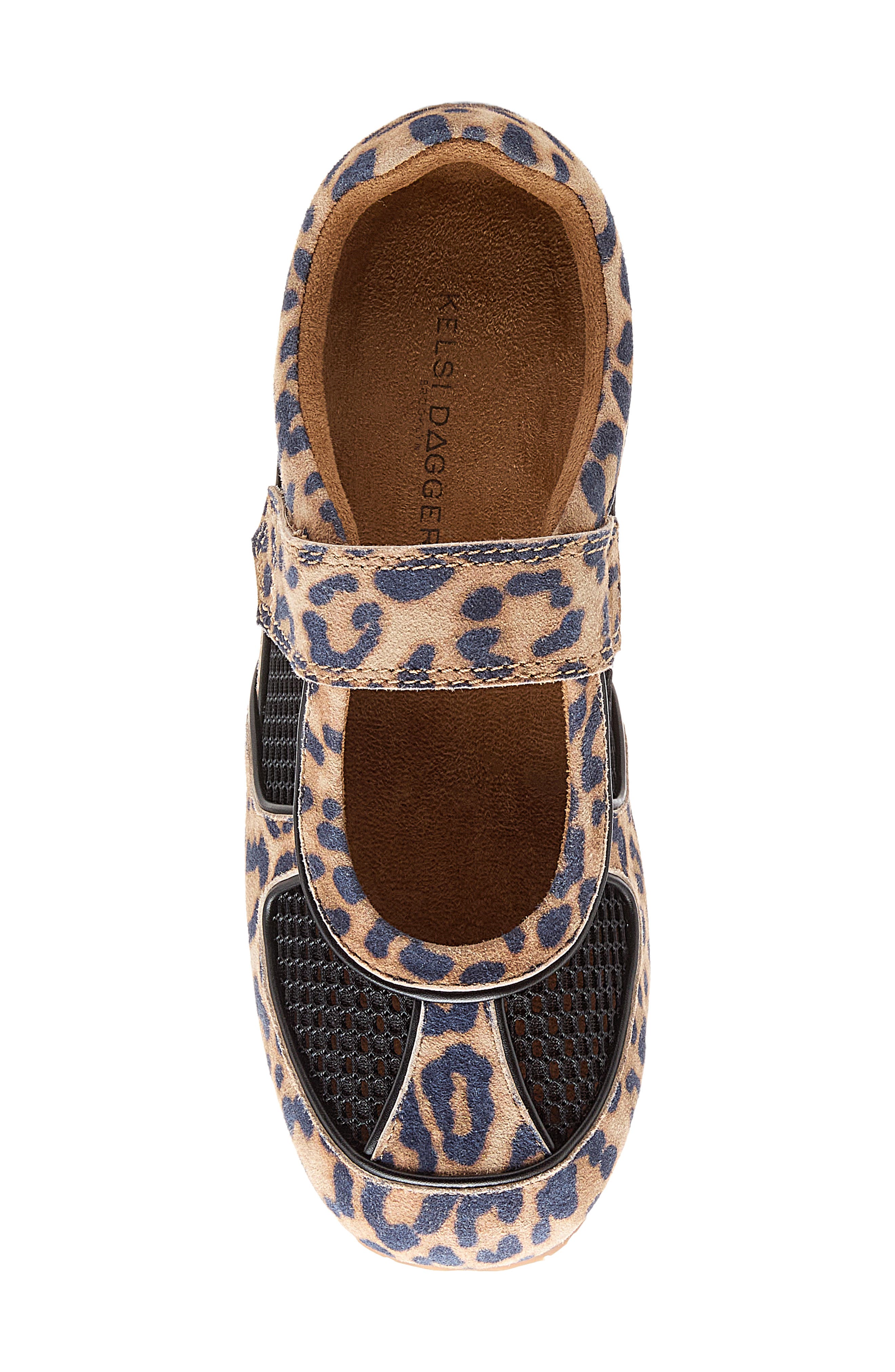 Swish Mary Jane Sneaker, Alternate, color, SUMMER LEOPARD