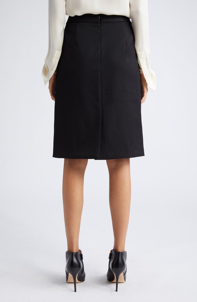 Nili Lotan Pippa Wool Skirt, Alternate, color, 