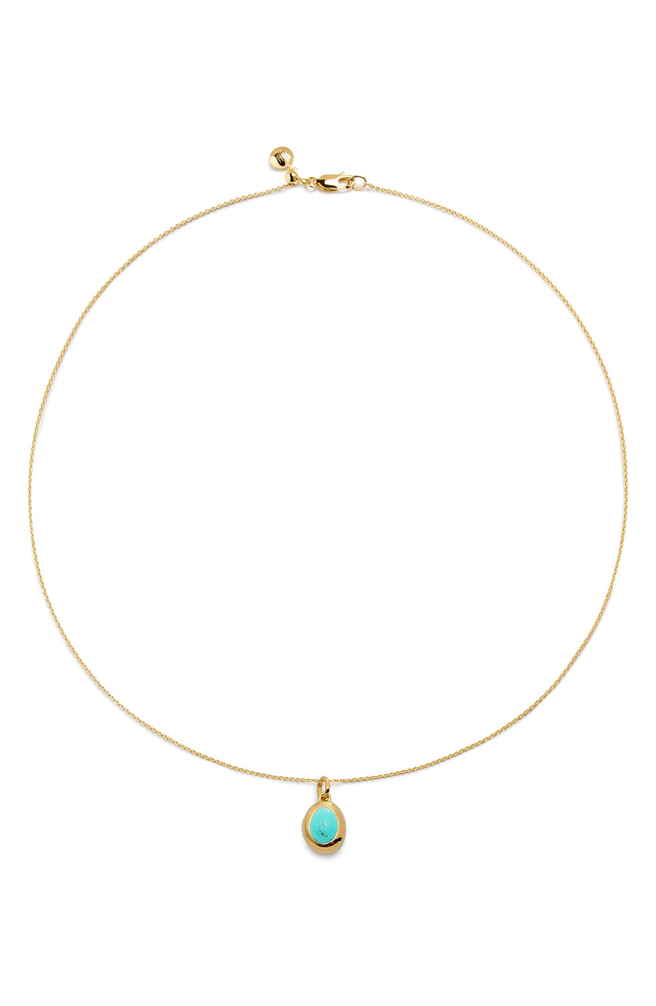 18CT GOLD VERMEIL / TURQUOISE