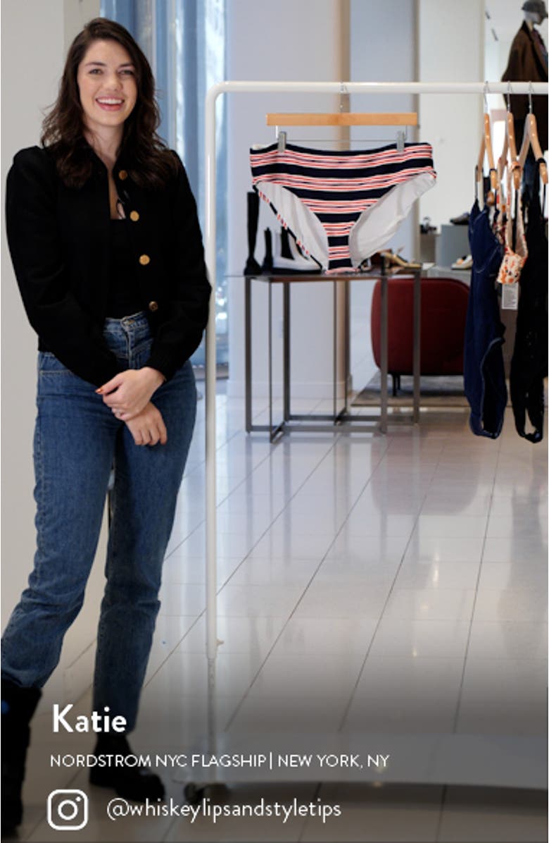 Sailor Stripe Hipster Bikini Bottoms, sales video thumbnail