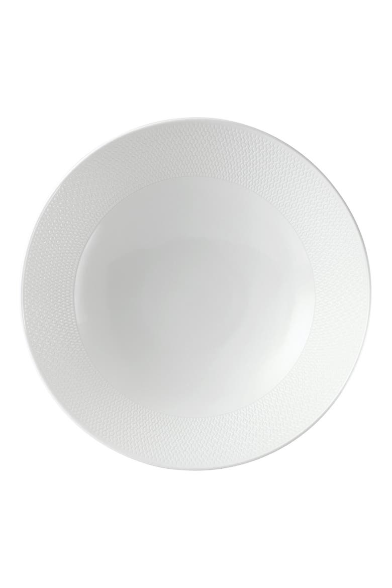 Gio Bone China Serving Bowl, Main, color, WHITE