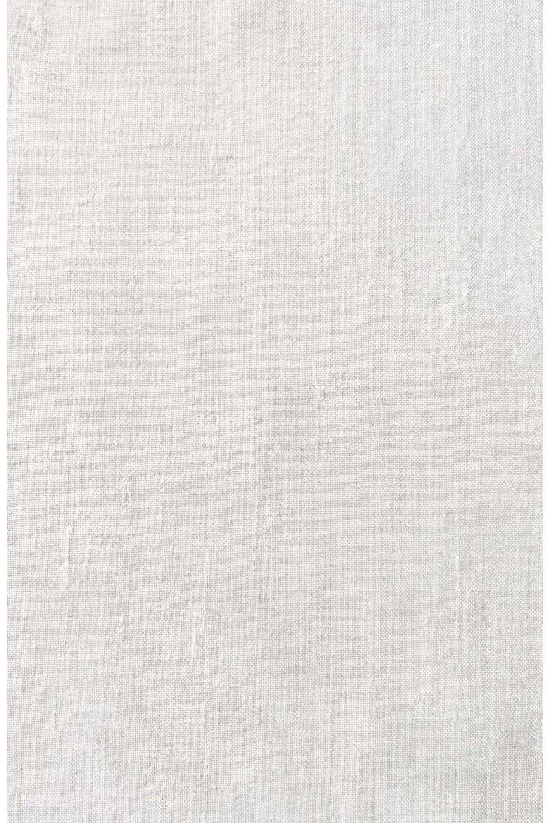 Womens Short Sleeve Linen Shirt, Alternate, color, WHITE