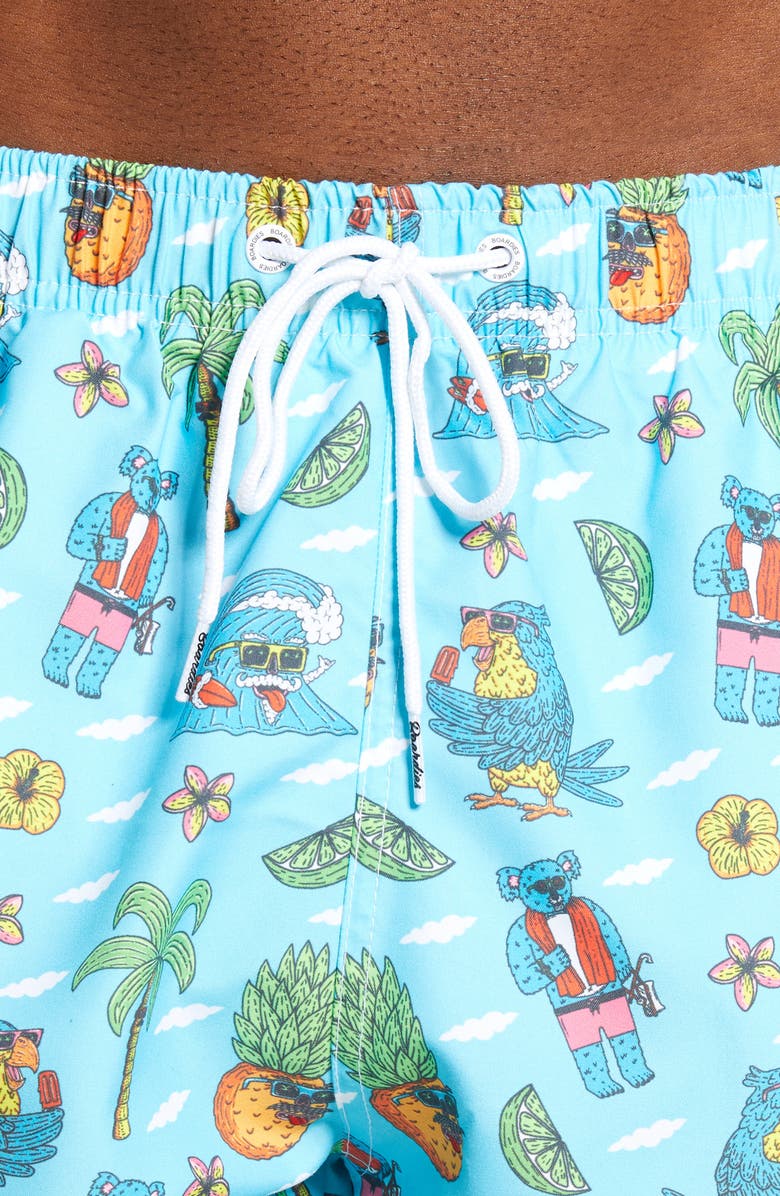 Boardies Mulga Koala Print Swim Trunks, Alternate, color, 