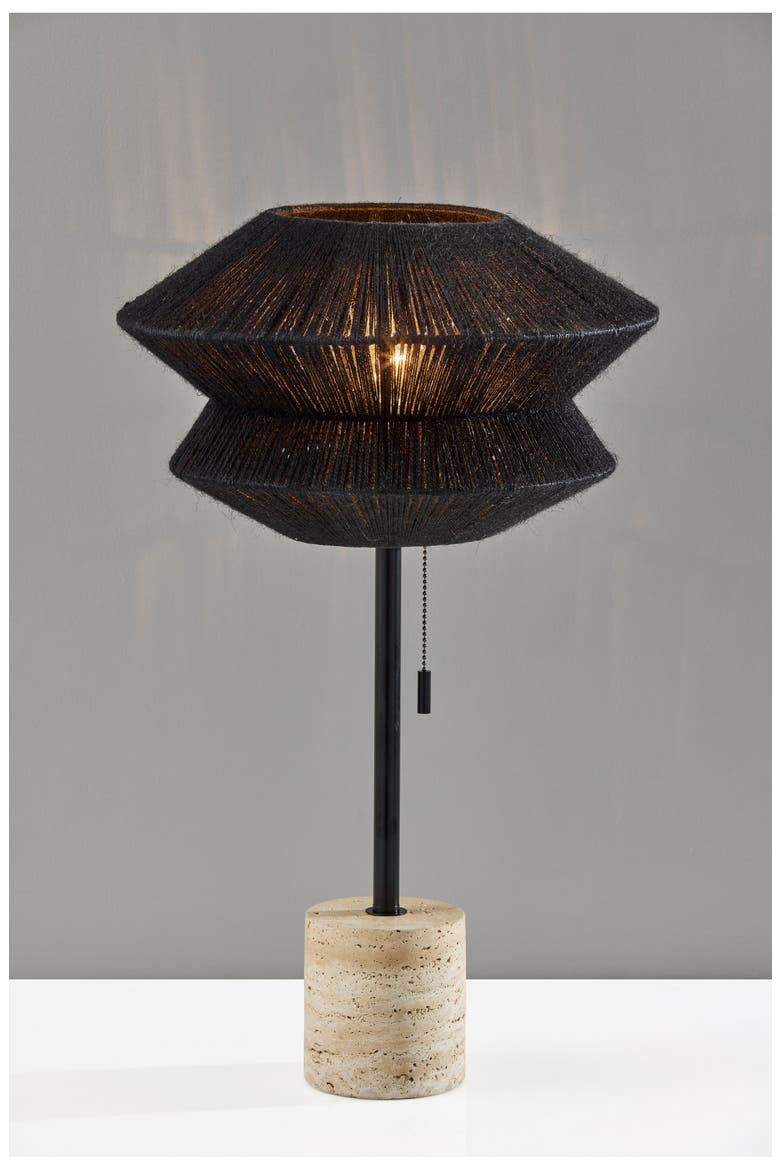 Gardner Table Lamp, Alternate, color, BLACK
