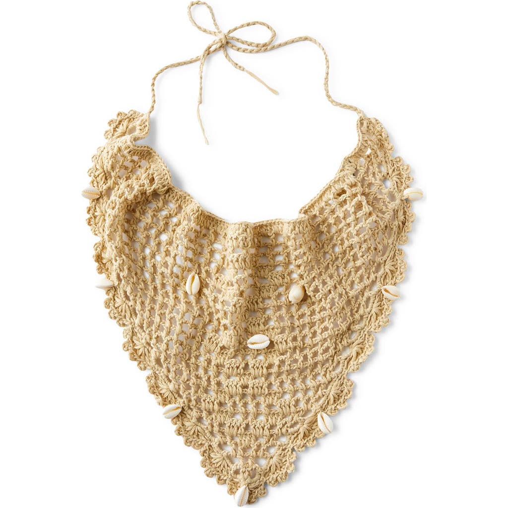 COTTON ON COTTON ON CROCHET BANDANA