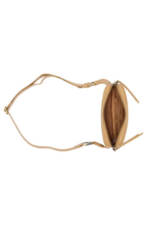 Hobo Shaker Leather Belt Bag In Tan Cinnamon