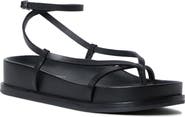 Loeffler Randall <p>Sonny Leather Ankle Wrap Sandal (Women) </p>