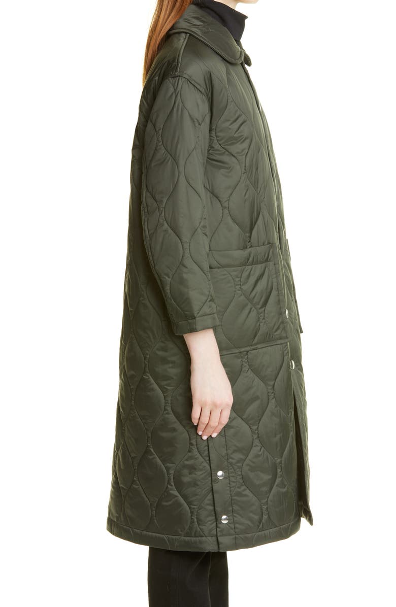 Tao Comme des Garçons Tricot Comme des Garçons Quilted Nylon Puffer Coat, Alternate, color, 